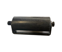 Sliding Gate Black Guiding Nylon Roller 150mm x 40mm dia. With External Bracket