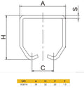 Hanging Door Roller Track (Small)