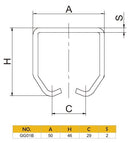 Hanging Door Roller Track (Medium)-2