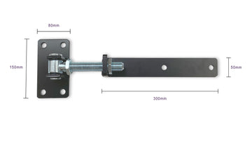 Heavy duty hinge for Wooden swing Gate M24