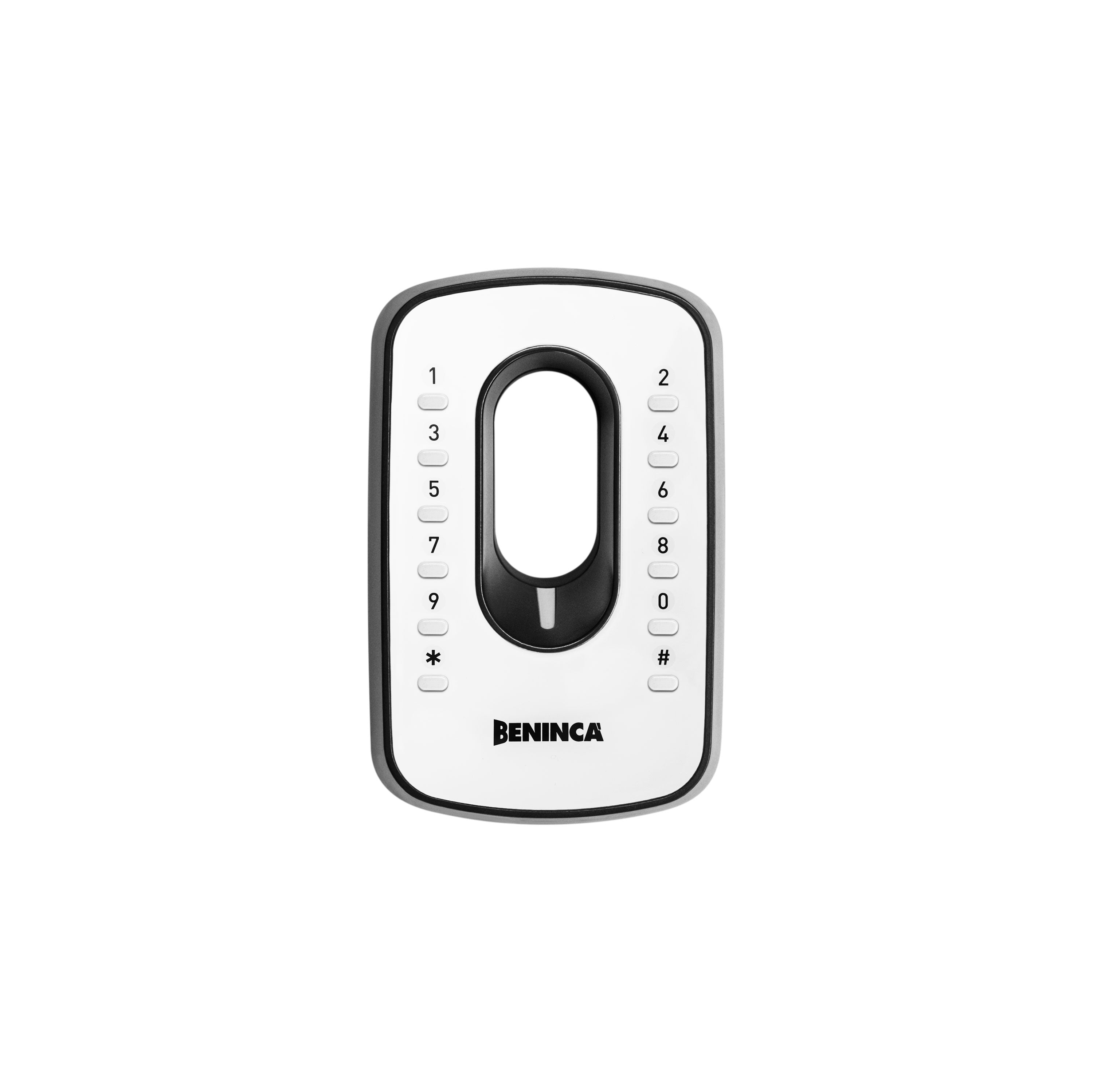 Beninca Hardwired Aluminium Backlit Keypad IRI.KPAD.C