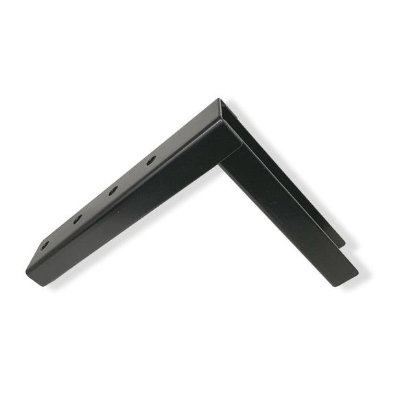 L Bracket Powder Coated Black For Guiding Rollers