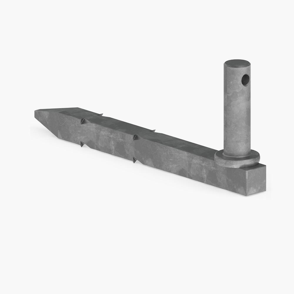 Barbed Drive Gudgeon Hinge 200mm