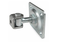 Swing Gate Adjustable Weld-on Hinge M18 With Square Fixing Plate