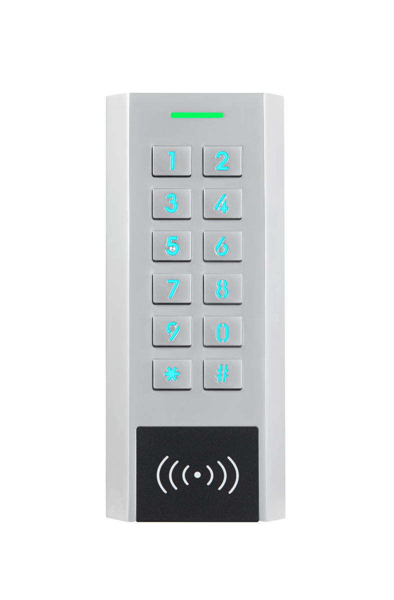 Hardwired Outdoor Metal Digital Keypad with Card reader | Beninca Gate ...