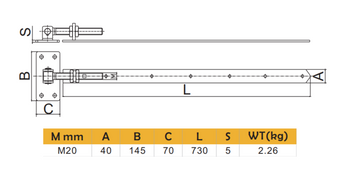 Heavy duty hinge for Wooden swing Gate