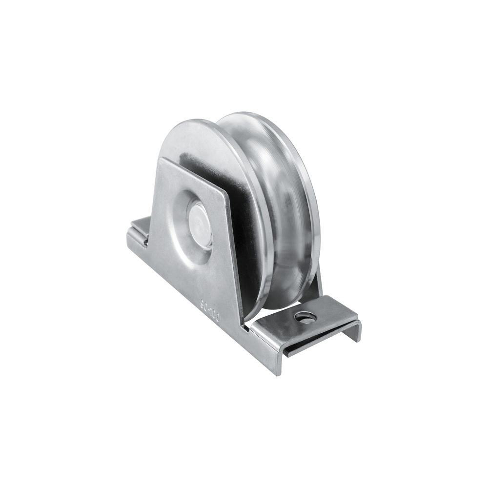 120mm Double Bearing Internal Bracket Sliding Gate Wheel for 20mm U Gr ...