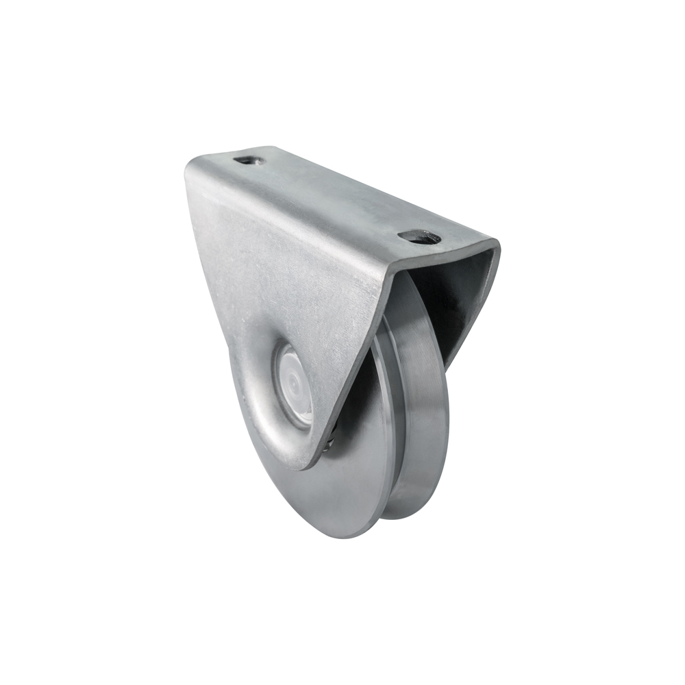 78mm Sliding Gate Wheel with External Bracket for V Groove Tracks